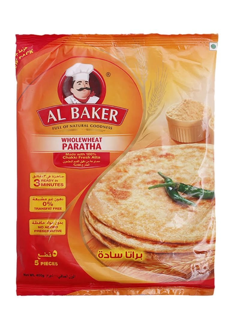 AL BAKER FROZEN PARATHAS TWIN 400GM