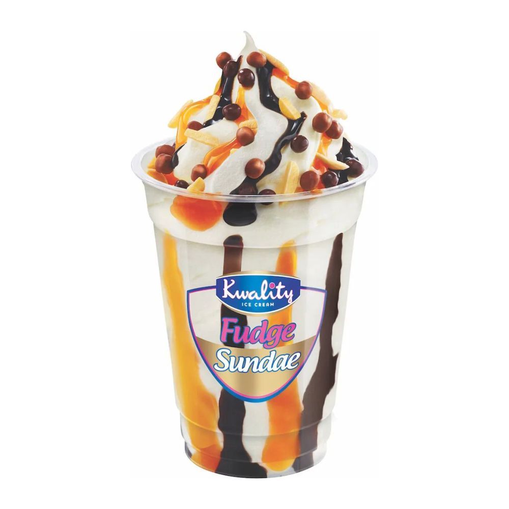 Kwality Fudge Sundae Ice Cream Cup 220ml