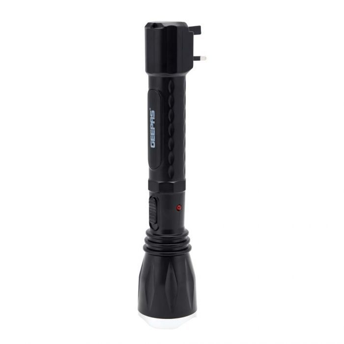 Geepas Rechargeable Led Flashlight Hyper Bright 1W