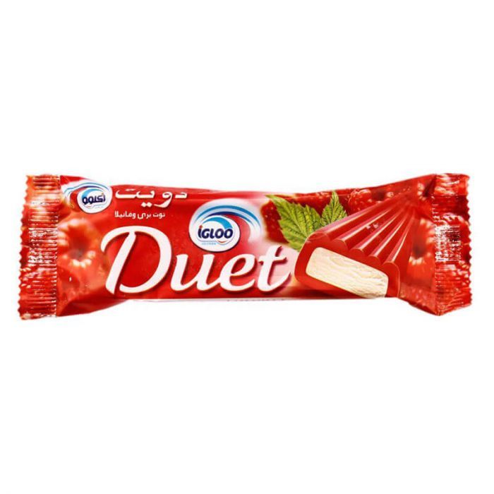 Igloo Fruit Duet Raspberry Ice Cream 65 ml