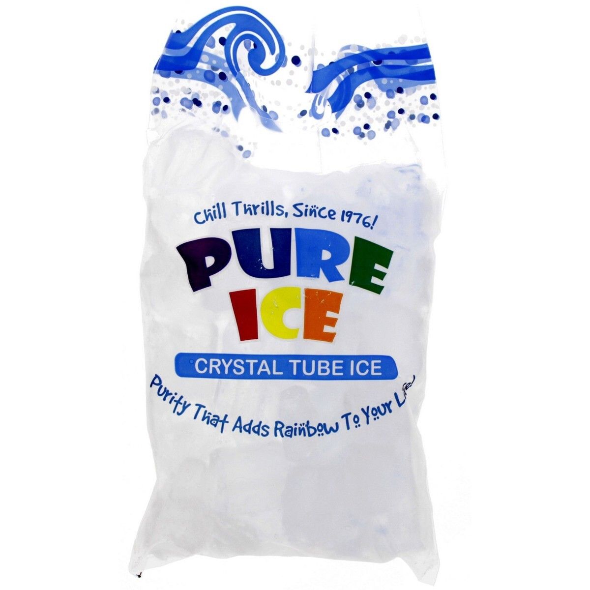 Pure Ice Crystal Tube Ice, 1kg