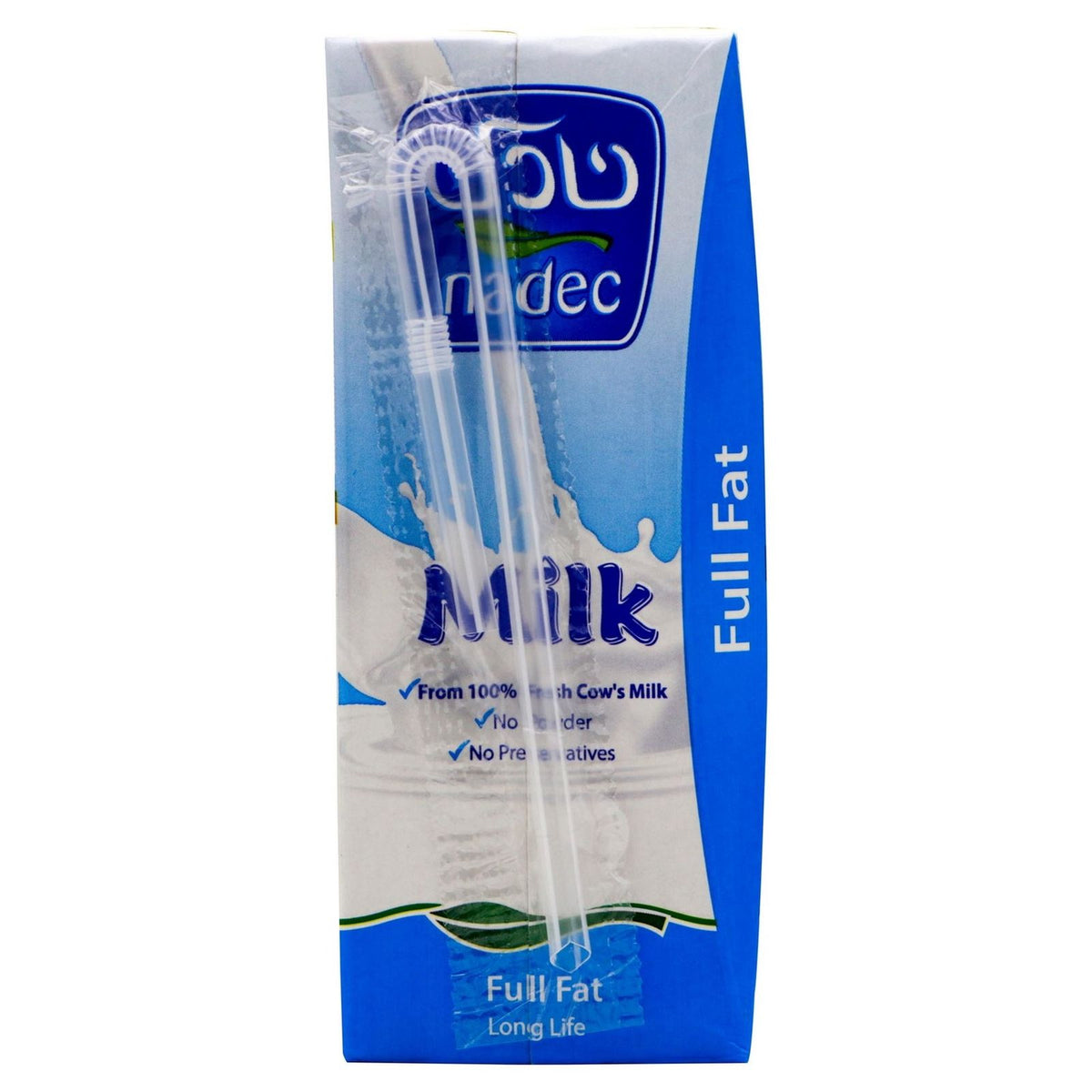 Nadec Long Life Full Fat UHT Milk, 200ml