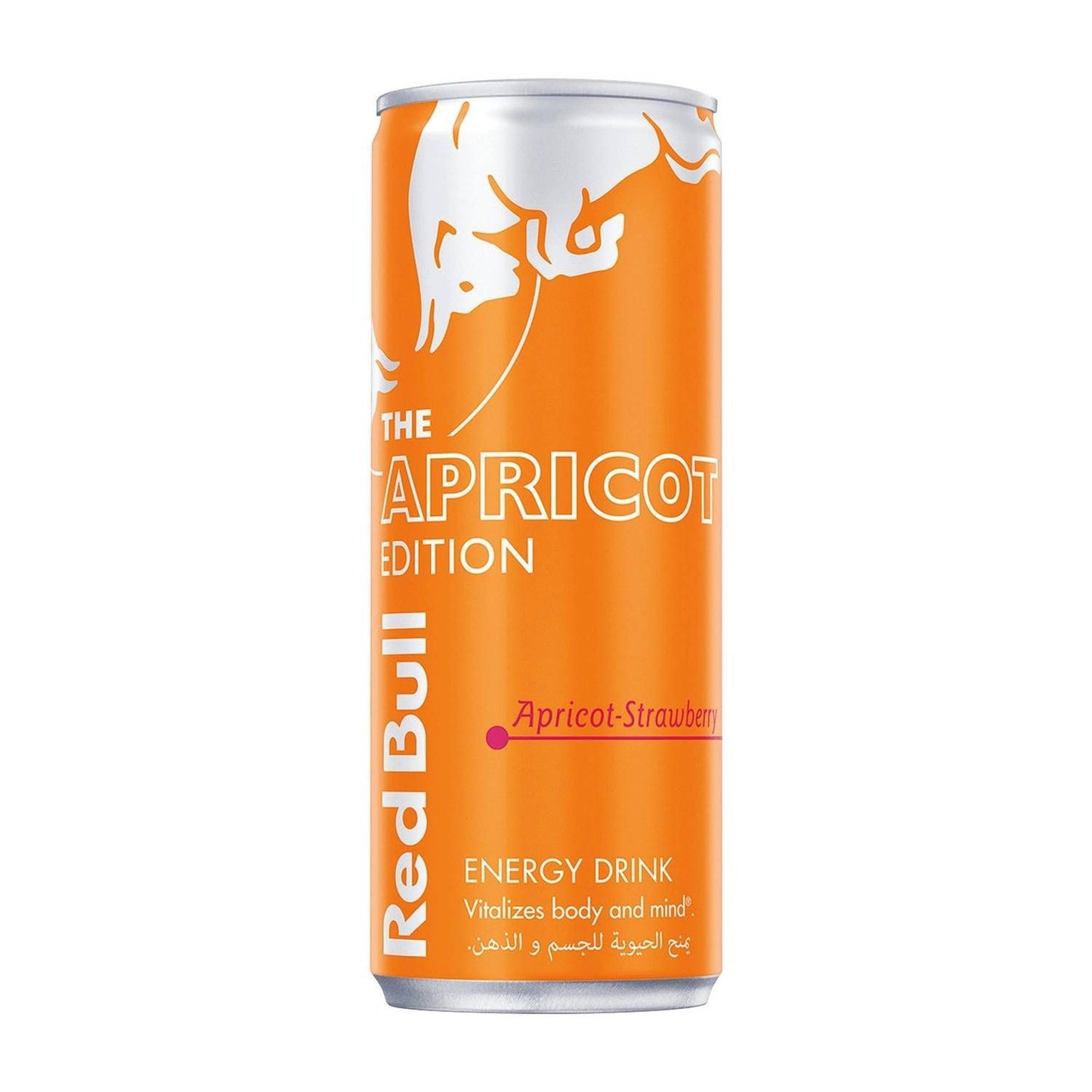 Red Bull Amber Apricot & Strawberry Energy Drink, 250ml