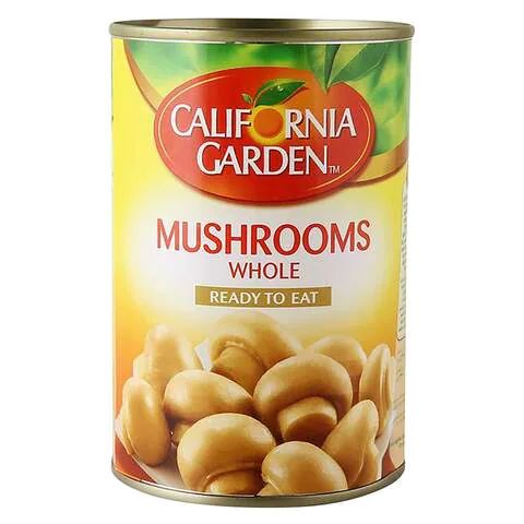 California Garden Whole Mushrooms, 425g