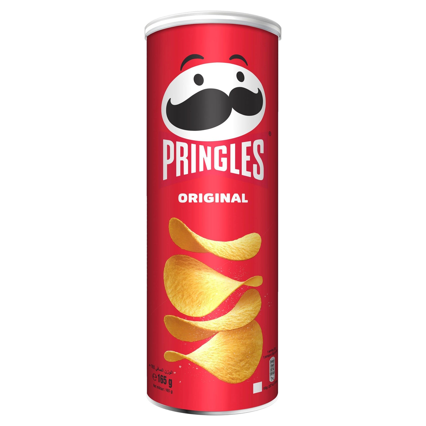 Pringles Original Potato Chips, 165g