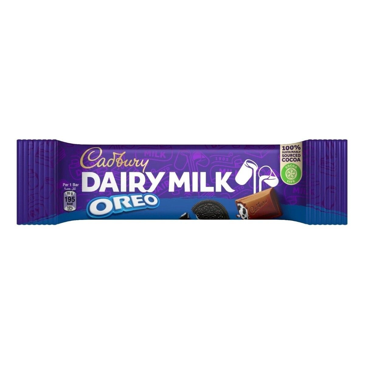 Cadbury Dairy Milk Oreo Chocolate Bar 35 g