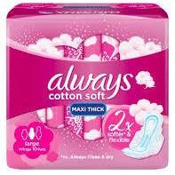 Always cotton soft maxi -30 pads
