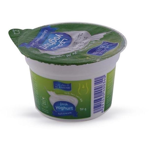 Al rawabi yoghurt full fat 90 gm