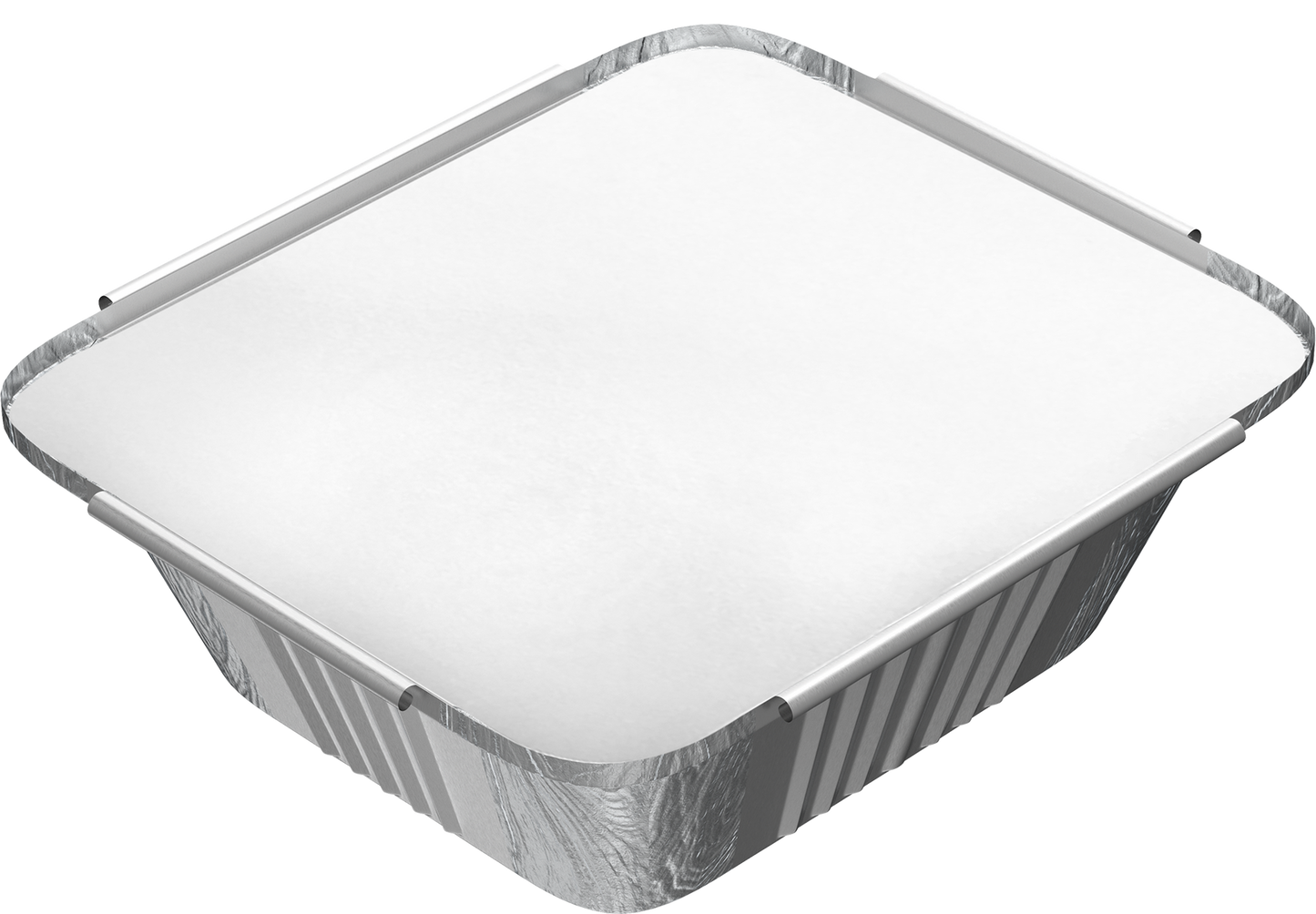 Cosmoplast 2410 CC PACK OF 10 ALUMINIUM CONTAINERS WITH LIDS