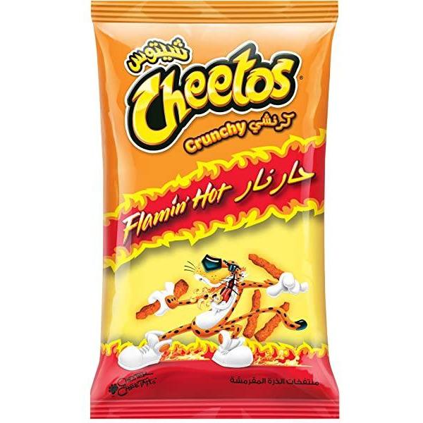 Cheetos flamin hot crunchy 44gm