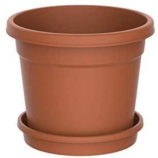 Cosmoplastic flower pot 20 size terracotta