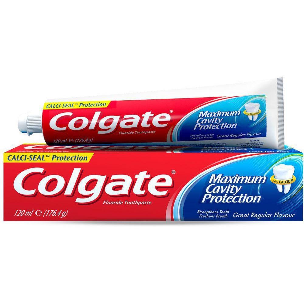 Colgate maximum cavity 120 ml