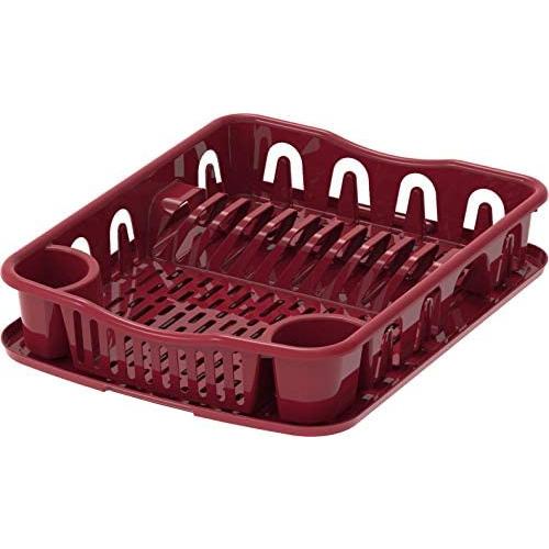 Cosmoplast large dish drainer with tray