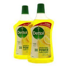 Dettol floor cleaner lemon 900 ml x pack of 2