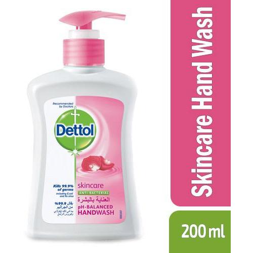 Dettol hand wash 200 ml - skincare pink