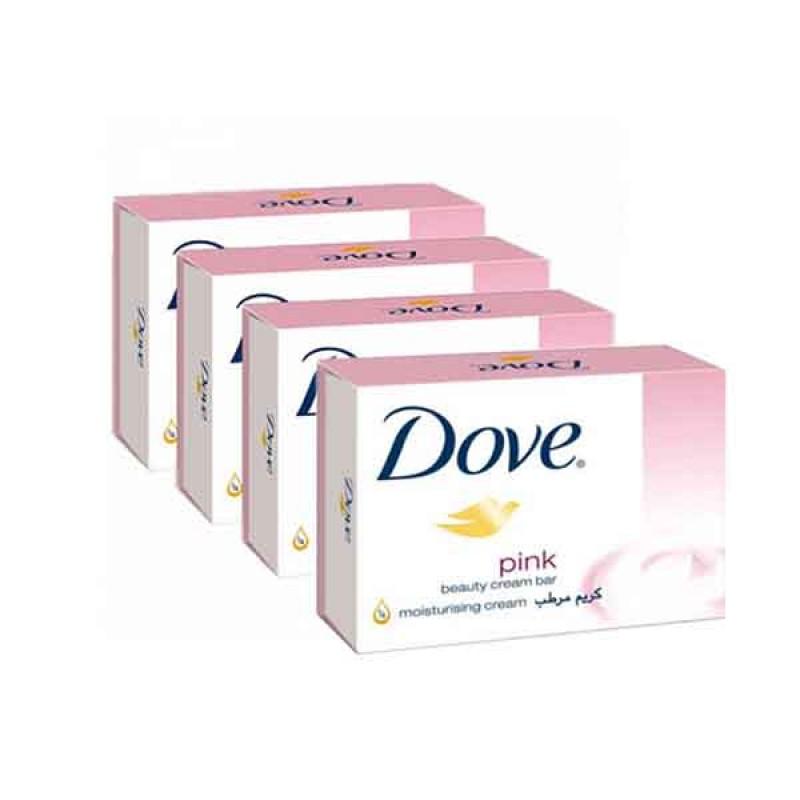 Dove Soap pink 135gm- 4 Pcs