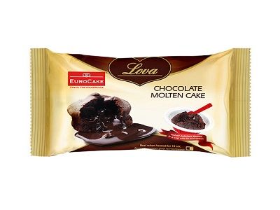 Euro Cake Lova Chocolate Molten Cake 55 GM
