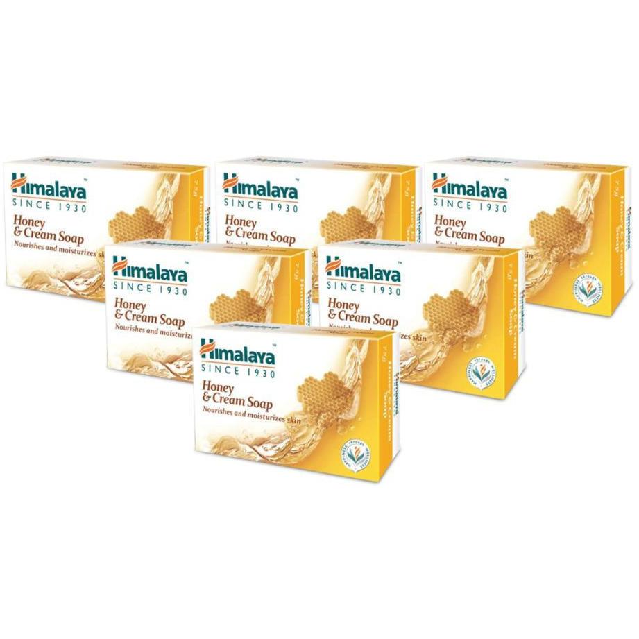 Himalaya cream and honey nourshing soap 125 gm*6