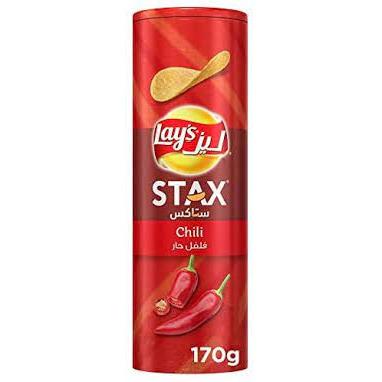 Lays stax chilli 170gm