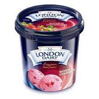 London dairy natural strawberry 125ml