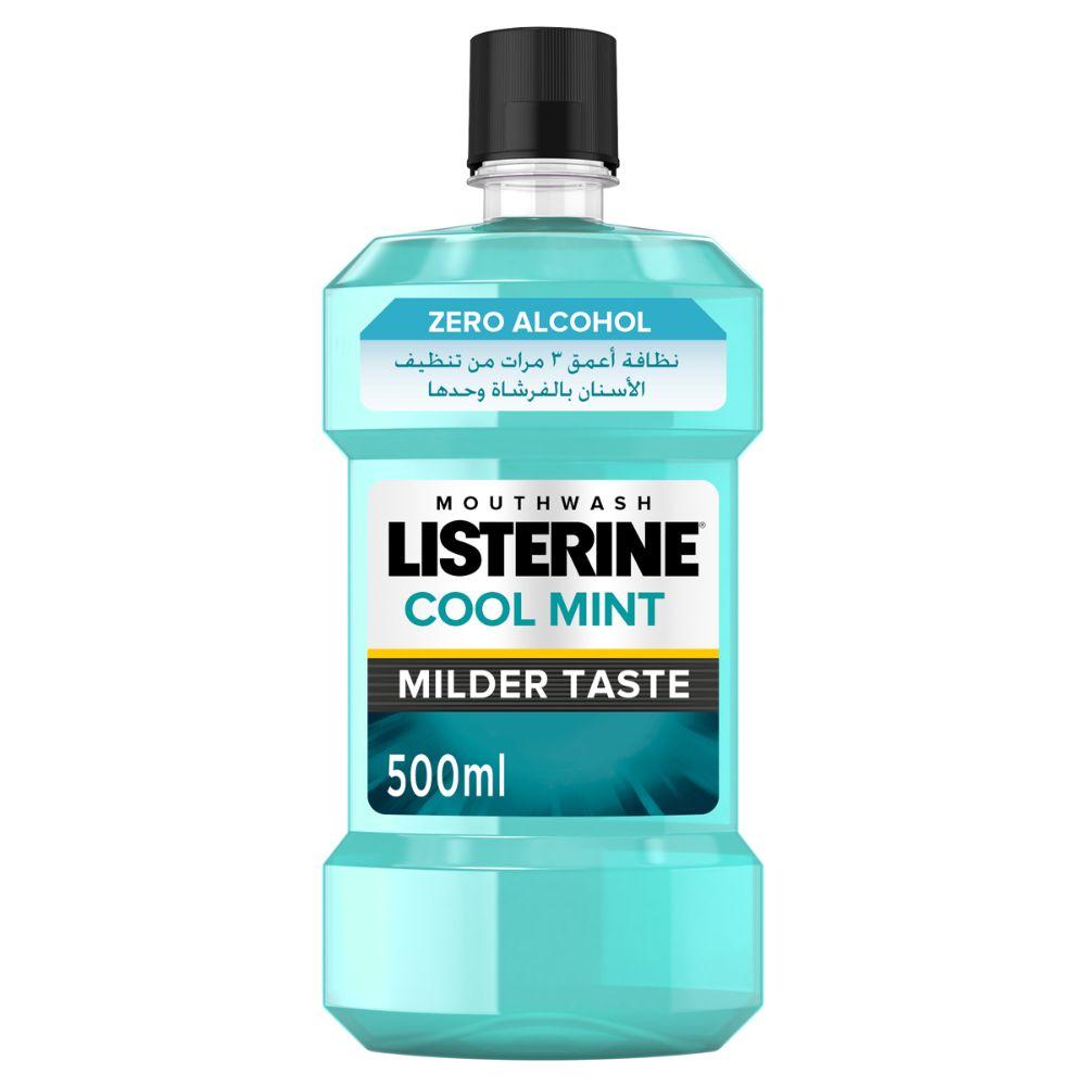 Listerine zero mouthwash mild mint (500 ml)