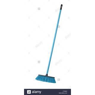 Moonlight plastic broom - long