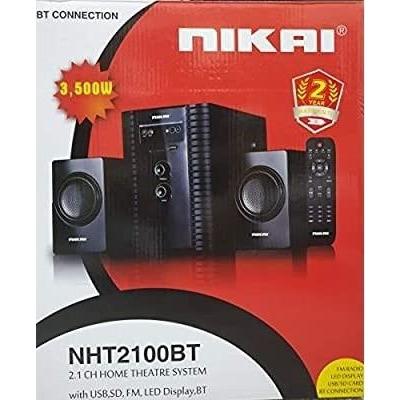 Nikai 2.1 Channel Home Theater System Nht2100Btn