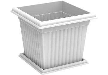 Cosmoplast 10L SQUARE PLANTER WITH TRAY