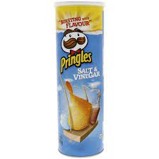Pringles salt vinegar 165gm