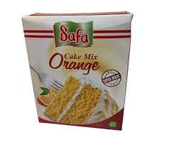 Safa Cake Mix Orange 500g