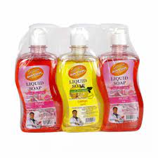 Safe Clean Liquid Soap Assorted 3x500ml