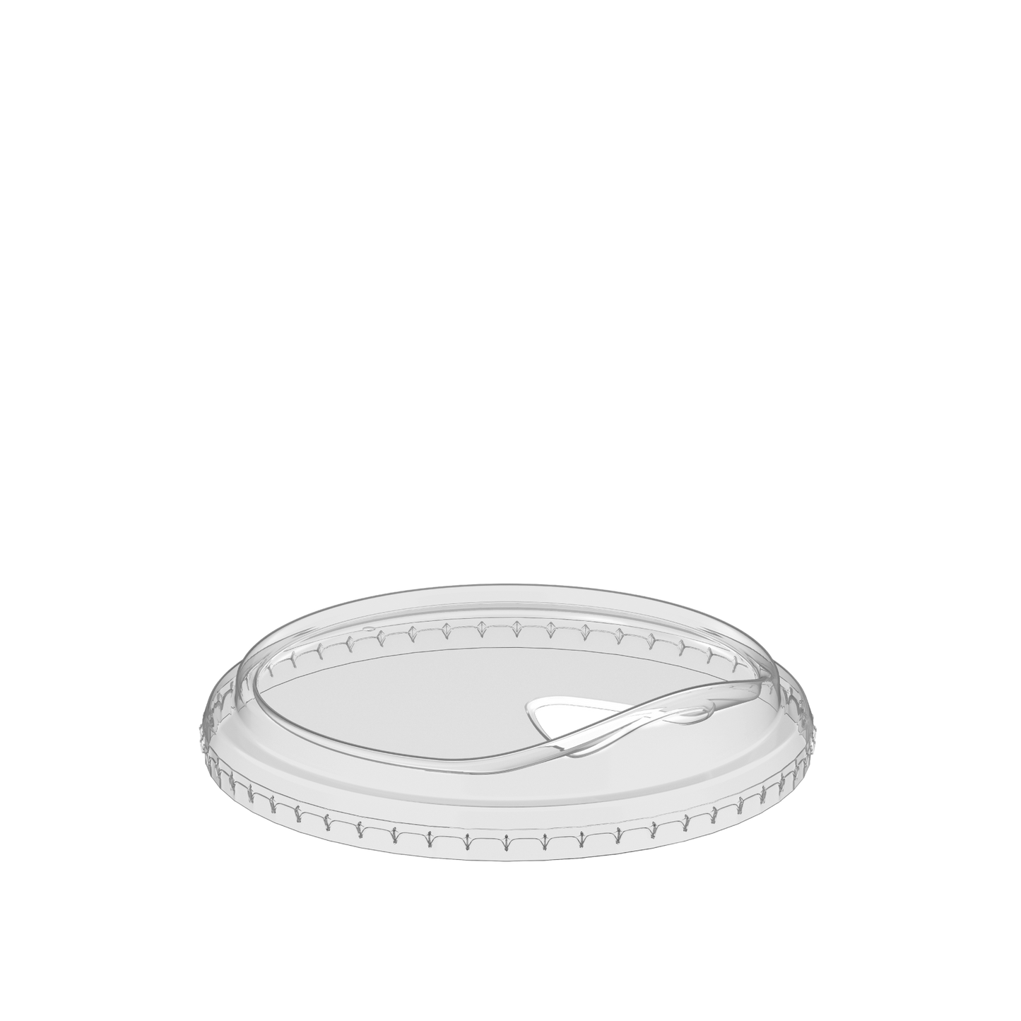 Cosmoplast 1 COMPARTMENT PACK OF 25 WHITE 22 CM PLASTIC PLATES