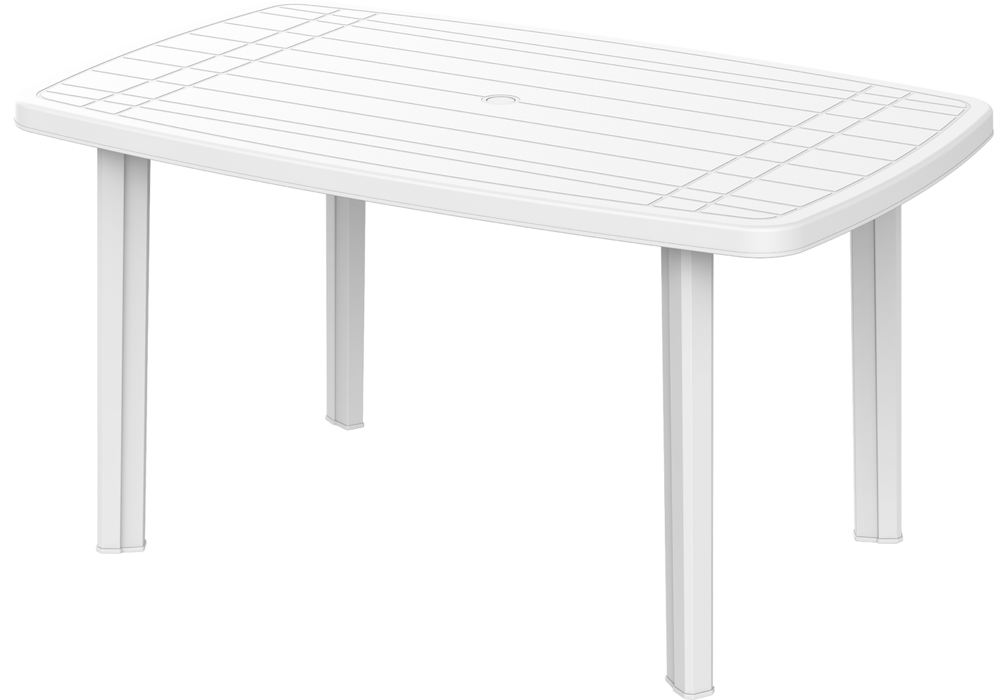 Cosmoplast LONG RECTANGULAR GARDEN TABLE
