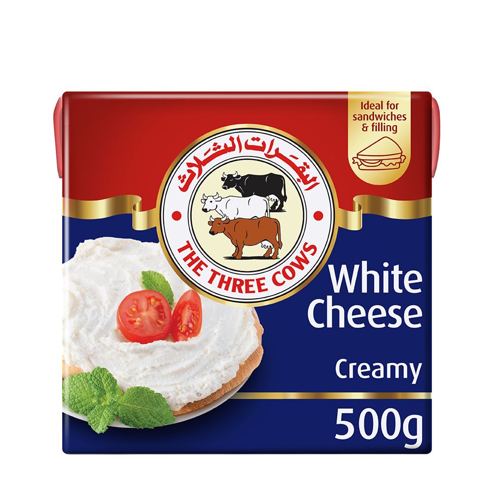 The Three Cows Feta Cheese - Full Cream 500G