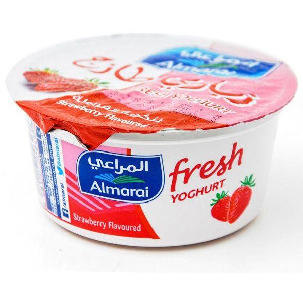 Almarai strawberry fresh yoghurt 150 gm