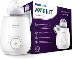 Philips Avent Premium Quick Bottle Warmer with Intelligent Temperature Control, Water Bath Technology, Automatic Shut-Off Model SCF358/00