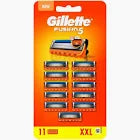 Gillette Fusion Handle + 11 Blades
