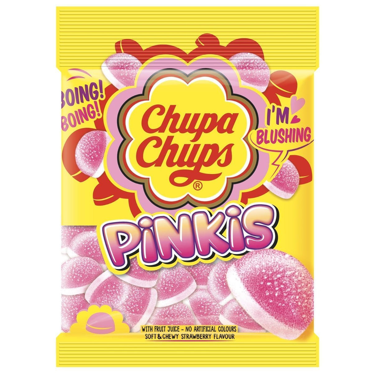 Chupa Chups Pinkies Strawberry Flavors Jellies, 90g