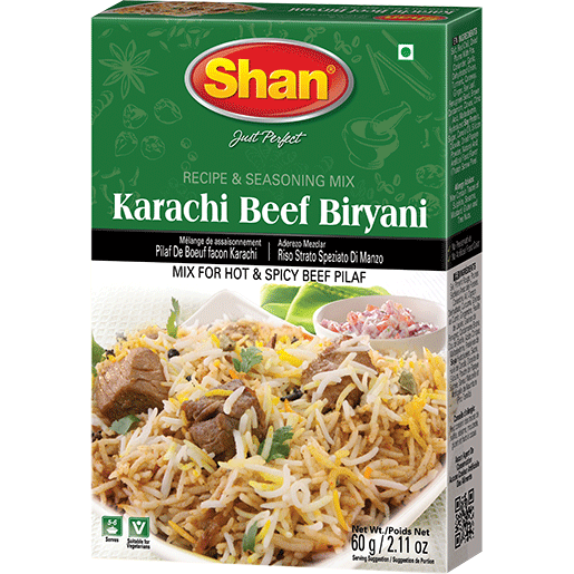 Shan karachi beef biryani 60 gm