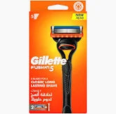 Gillette Fusion 5 Smooth Long Lasting Shave 2 Pcs