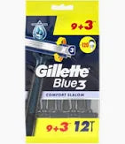 Gillette Blue 3 Smart Razor Blade Refills, 13 Count