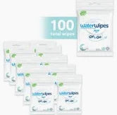 WaterWipes Original Biodegradable Baby Wipes, 99.9% Water Based Wet Wipes & Unscented for Sensitive Skin, 720 Count (12 packs)