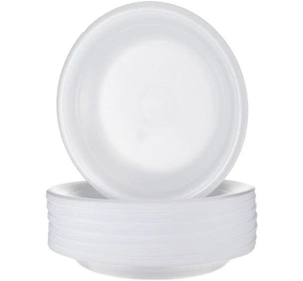 Ideal Pack Foam Plate, 25x10 Inch