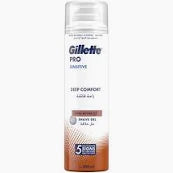 Gillette Pro Sensitive Deep Comfort Eucalyptus Oil Shave Gel 200ml
