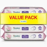Himalaya Gentle Cleansing Baby Wipes Alcohol & Paraben Free for Sensitive Skin