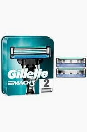 Gillette Mach3 Men'S Handle + 2 Blades