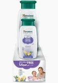 Himalaya No Tears Gentle Baby Bath with Chickpeas and Green Grams, Suitable for Delicate Newborn Skin, Cleanses & Soothes, Clinically Tested, Free from Alcohol, Parabens & Sulphates- 400+200ml