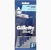 Gillette blue ii men's disposable razors x5