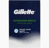 Gillette Refreshing Breeze, Splash After Shave, 100ml, Multicolor