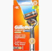 Gillette Fusion 5 Men's Razor With Microfin Skin Guard For Perfect Shave & Perfect Beard Shape, 1 Count